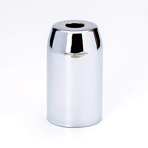 Kaschierung E14 Kronleuchter Fassungshülse Messing chrom silber Zierhülse von ORION LIGHTSTYLE