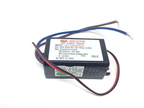 LED DRIVER Anchorn AET-EC40025RLV1 250mA 20-40V 10W Constant Current Transformer Treiber dimmbar von ORION LIGHTSTYLE