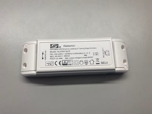 LED Driver Waiberlon HBL HLV30016LD 300mA 40-45V 12-16W dimmbar von ORION LIGHTSTYLE