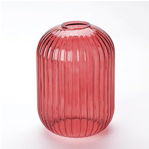 ORION LIGHTSTYLE Buntes Lampenglas Ersatzglas für Tischlampe Tischleuchte Deckenleuchte Ø14cm H20cm Rot von ORION LIGHTSTYLE