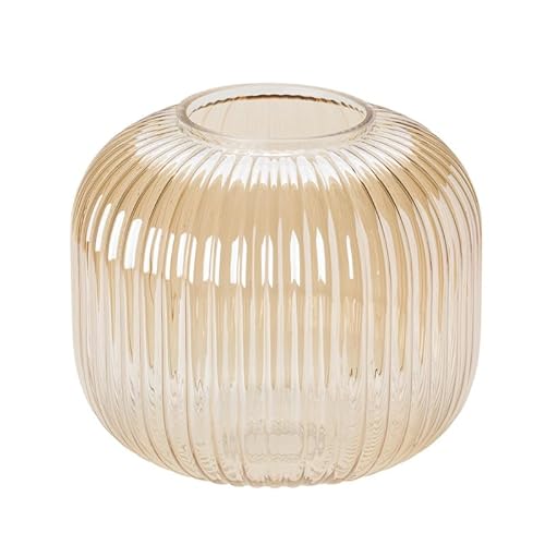 ORION LIGHTSTYLE Buntes Lampenglas Ersatzglas für Tischlampe Tischleuchte Deckenleuchte Ø20cm H18cm Amber von ORION LIGHTSTYLE