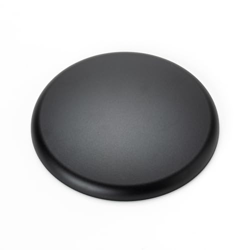 ORION LIGHTSTYLE Extra Flache Abdeckung Verteilerdose PVC schwarz Baldachin Deckendose Abschluss, rund, 135mm von ORION LIGHTSTYLE
