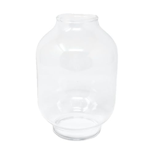 ORION LIGHTSTYLE Lampenglas Ersatzglas für Tischlampe Tischleuchte H15.5cm Ø10.5cm Zylinder Petroleumlampe Öllampe Glas klar durchsichtig von ORION LIGHTSTYLE