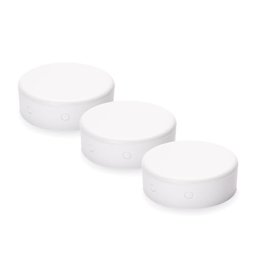 ORION LIGHTSTYLE Verteilerdose PVC Baldachin Deckendose Rosette Abzweigdose Abdeckung, weiß, 3 Stück, rund, 70mm von ORION LIGHTSTYLE