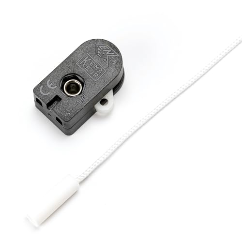 ORION LIGHTSTYLE Zugschalter mit Schnur Ersatzschalter Schnurschalter für Stehlampen Tischlampen Wand-Leuchten Weiß 1 Stück ORION LIGHTSTYLE Zugschalter mit Schnur Ersatzschalter Schnurschalter für Stehlampen Tischlampen Wand-Leuchten Weiß 1 Stück von ORION LIGHTSTYLE