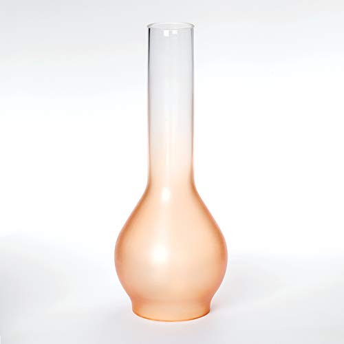 Petroglas, Vestaschirm, Petroleum, Öllampe gold-matt, Lochöffnung unten 45mm 70mm 75mm Ersatzschirm Schirm Leuchtenglas (70mm) von ORION LIGHTSTYLE
