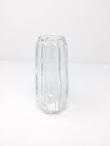 Retro Glas Lampenschirm Ersatzglas Streifen klar gold Loch 40mm E14 (klar) von ORION LIGHTSTYLE
