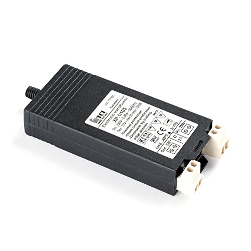 TCI Elektronischer Transformator XP.1/105 Trafo Dimmer dimmbar 12 Volt 20-105W, dimmable schwarz von ORION LIGHTSTYLE