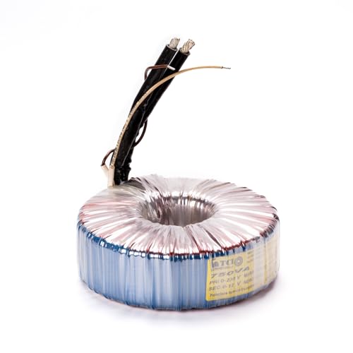 TCI Ringkerntrafo 750VA dimmbar Elektronischer Transformator MOD.147239 Driver ringförmig 12V 750W 50/60Hz Ø16cm Höhe 4.8cm dimmable blau von ORION LIGHTSTYLE