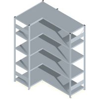 Orion Regalsysteme HZE20510AXL Fachboden-Eckregal (B x H x T) 1060 x 2000 x 535mm Stahl verzinkt Ver von ORION REGALSYSTEME