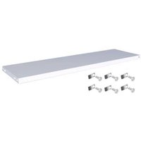 Orion Regalsysteme K13040L/051 Fachboden (B x T) 1300mm x 400mm Stahl kunststoffbeschichtet Lichtgra von ORION REGALSYSTEME