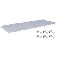 Orion Regalsysteme K13060M/051 Fachboden (B x T) 1300mm x 600mm Stahl kunststoffbeschichtet Lichtgra von ORION REGALSYSTEME