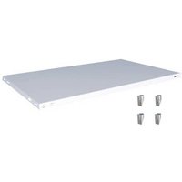 Orion Regalsysteme K13080S/040 Fachboden (B x T) 1300mm x 800mm Stahl kunststoffbeschichtet Lichtgra von ORION REGALSYSTEME