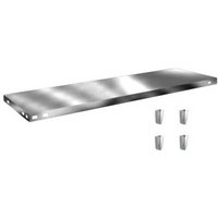 Orion Regalsysteme Z13040L/040 Fachboden (B x T) 1300mm x 400mm Stahl verzinkt Verzinkt Metallboden von ORION REGALSYSTEME