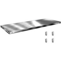 Orion Regalsysteme Z13050L/040 Fachboden (B x T) 1300mm x 500mm Stahl verzinkt Verzinkt Metallboden von ORION REGALSYSTEME