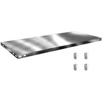 Orion Regalsysteme Z13060L/040 Fachboden (B x T) 1300mm x 600mm Stahl verzinkt Verzinkt Metallboden von ORION REGALSYSTEME