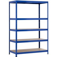 Modulares Metallregal mit 5 Böden 1250kg Blau 120x60x180cm 7house Modulares Metallregal mit 5 Böden 1250kg Blau 120x60x180cm 7house von 7H SEVEN HOUSE