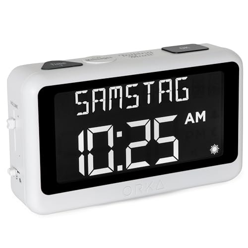 ORKA Sprechender Wecker für Senioren Talking & Recordable Alarm Clock ORKA Sprechender Wecker für Senioren Talking & Recordable Alarm Clock von ORKA