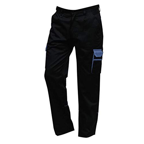 ORN Workwear 2580 Silverswift zweifarbige Kampfhose, Marineblau/Königsblau, Größe 30S von ORN Workwear