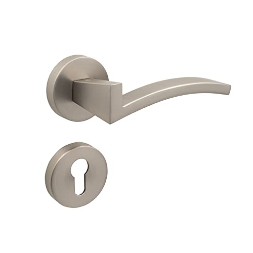 Oro & Oro Fly Matte Nickel Rosas Zylinder Tür Handhaben von Oro & Oro
