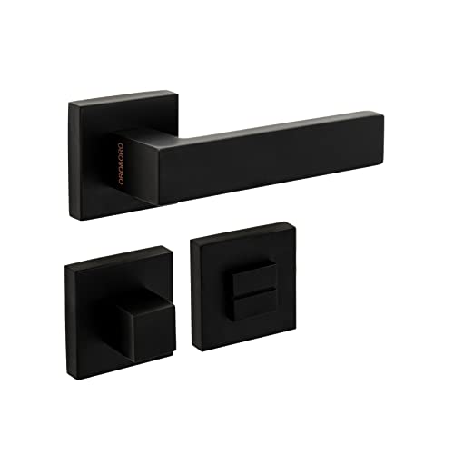 Oro & Oro Quattro Schwarz Rosas WC Tür Handhaben Oro & Oro Quattro Schwarz Rosas WC Tür Handhaben von Oro & Oro