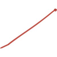 Orobica Store - wkk Kabelbinder rot 200mm - rote Kabel Binder aus robustem Polyamid 6.6 - 100 Stück Orobica Store - wkk Kabelbinder rot 200mm - rote Kabel Binder aus robustem Polyamid 6.6 - 100 Stück von OROBICA STORE