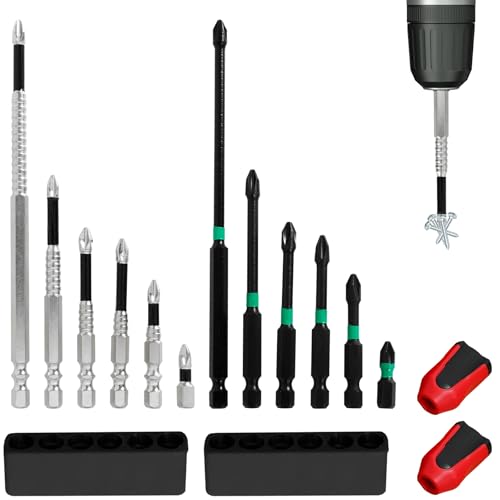 14pcs High-Magnetic Screwdriver Drill Bit Set Hochmagnetischer Schraubendreher-Bohrer-Bit-Satz Elektrikschraubendreher Set festes Adsorption für Metall 14pcs High-Magnetic Screwdriver Drill Bit Set Hochmagnetischer Schraubendreher-Bohrer-Bit-Satz Elektrikschraubendreher Set festes Adsorption für Metall von OROMYO