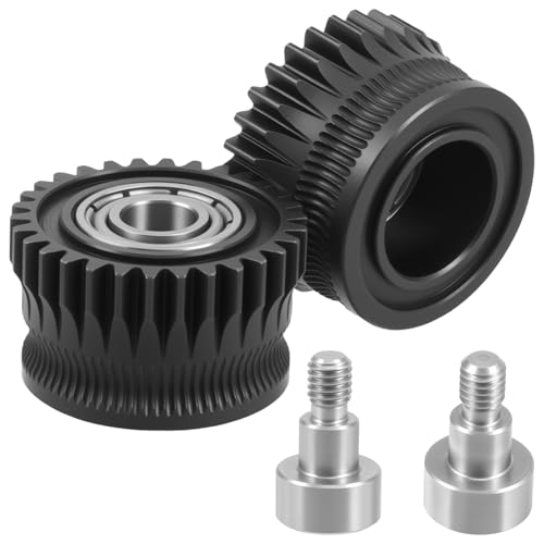 2pcsK1 Extruder Gear Kit, Gehärteter Stahl Filamentantrieb Extruder Zahnrad Compatible with K1C K1max 3v3 2pcsK1 Extruder Gear Kit, Gehärteter Stahl Filamentantrieb Extruder Zahnrad Compatible with K1C K1max 3v3 von OROMYO