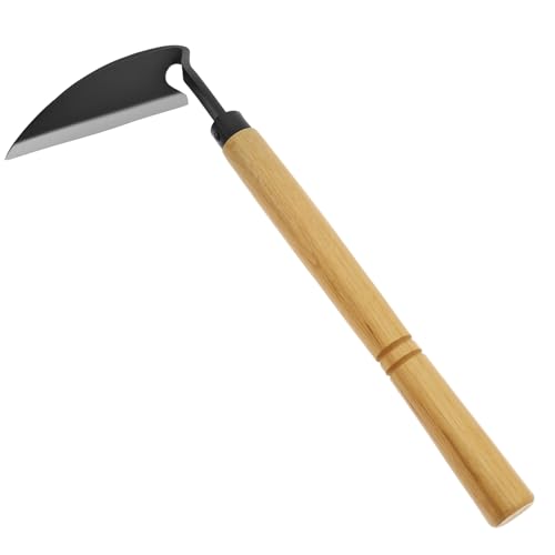 OROMYO Japanisches Gartenwerkzeug Carbon Stahl Hand Unkristise Garten Unkraut Werkzeug Genauer Schneidgarten Unkraut Hacke für Garten von OROMYO