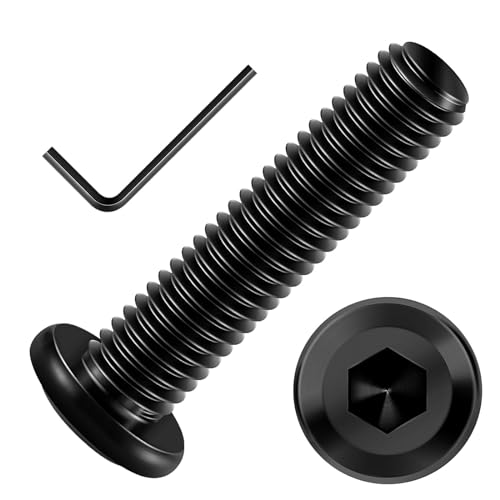 20 Stück M8 x 35 Schrauben, Flachkopfschrauben, Innensechskant Edelstahl A2 V2A Vollgewinde Schwarzes Oxid mit Hex Key 20 Stück M8 x 35 Schrauben, Flachkopfschrauben, Innensechskant Edelstahl A2 V2A Vollgewinde Schwarzes Oxid mit Hex Key von ORTAVA