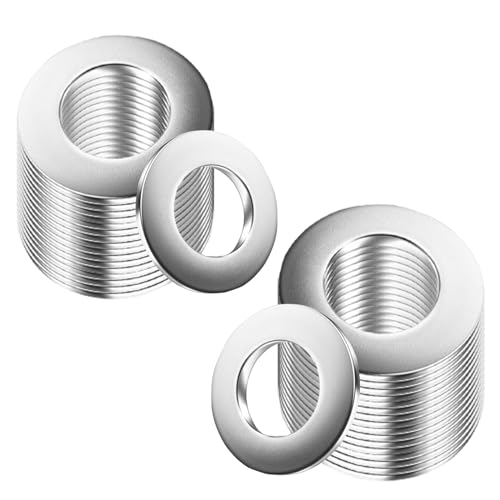 ORTAVA 50 Stück Unterlegscheiben M8,M8×16mm Edelstahl Beilagscheiben A2 V2A 304,DIN125 Unterlegscheiben,Rostfreie Flat Washers für Schrauben & Muttern & Gewindestange (Silber) ORTAVA 50 Stück Unterlegscheiben M8,M8×16mm Edelstahl Beilagscheiben A2 V2A 304,DIN125 Unterlegscheiben,Rostfreie Flat Washers für Schrauben & Muttern & Gewindestange (Silber) von ORTAVA