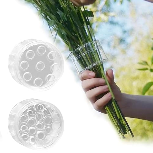 Spiral Ikebana Stielhalter, 2024 Neu Spiralförmiger Ikebana-Stielhalter, Transparenter Spiral Stielhalter für Vasen, Spiralförmiger Blumenstielhalter | DIY BlumenstraußTwisters Blumenarrangement von ORTUH
