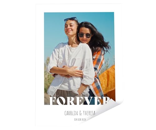 ORWO – Poster Selbst Gestalten Mit Eigenem Bild | 50 x 70 cm Drucken | Gestochen Scharfes, Mattes Digitaldruckfoto | Fotogeschenk (Forever, 50 x 70 Hoch) von ORWONet
