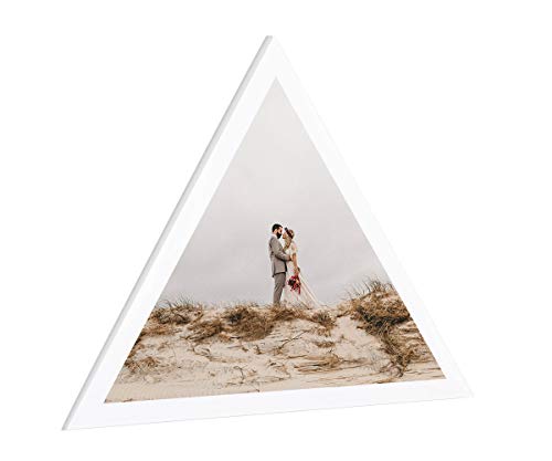 ORWO – dreieckige Forex-Bilder gestalten als Foto-Kachel | Forex-Platte-als-Bilder-Collage-erstellen | 5 mm Hartschaumplatte in 3 Größen | Foto-Wandbild | Bilder-Collage Dreiecke (M) von ORWONet