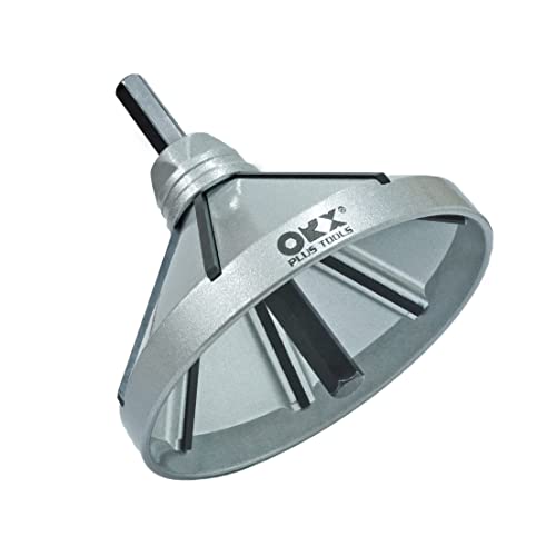 ORXPLUS TOOLS 2-in-1 Innen- und Außenreibahle, Rohr- und Rohrfasenwerkzeug für Außendurchmesser 3,8 cm bis 8,9 cm ID 3,8 cm bis 8,9 cm von ORX PLUS TOOLS