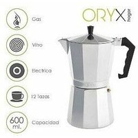 Aluminium-Kaffeemaschine 12 Tassen (600 ml.) Classic von ORYX