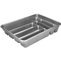 Cubertero Plastico Color Gris Plata Oryx 40x30x7 cm. von ORYX