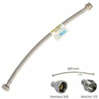 Flexibler Edelstahlschlauch, männlich 1/2 – weiblich 3/8 – 300 mm Flexibler Edelstahlschlauch, männlich 1/2 – weiblich 3/8 – 300 mm von ORYX