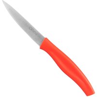 Nuuk Schälmesser Edelstahlklinge 9 cm. Rot (1 Einheit) von ORYX