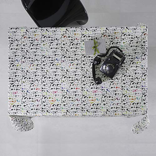 ORYX 5542040 Schmutzabweisende Tischdecke Cats Rolle 1,4 x 25 Meter, Kunststoff ORYX 5542040 Schmutzabweisende Tischdecke Cats Rolle 1,4 x 25 Meter, Kunststoff von ORYX