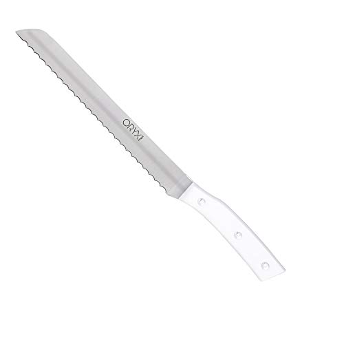 ORYX 5800125 Alaska Brotmesser Klinge Edelstahl 22 cm Weiß, Alloy Steel, Cranberry von ORYX