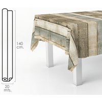 Oryx - Mantel Hule Rollo 140 cm. x 20 metros. Tablones Madera von ORYX