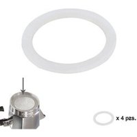 Silikonkautschukdichtung Aluminium Kaffeemaschine Klassisch/Induktion 12 Tassen (4 Einheiten) von ORYX