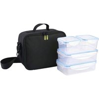 Bolsa Termica Con 4 Recipientes Hermeticos Plastico (2x800 ml + 2x400 ml.) von ORYX