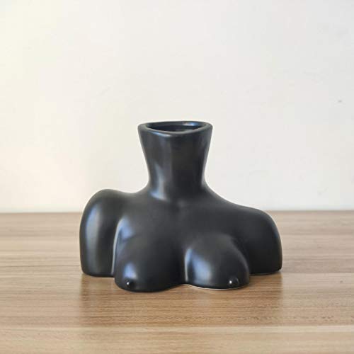 OSALAD Halblangen Menschliche Körpervase Europäische Skulptur Dekorationen Haushaltskeramik Moderne Körperkunst Ornamente Handwerk von OSALAD