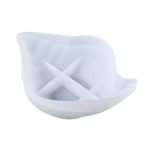 1Stück DIY Muschelschale Silikonform Epoxidharz Gießform für Aufbewahrungsschale für Bastelprojekte Handgefertigte Lagerbehälter und Dekoration von OSALADI