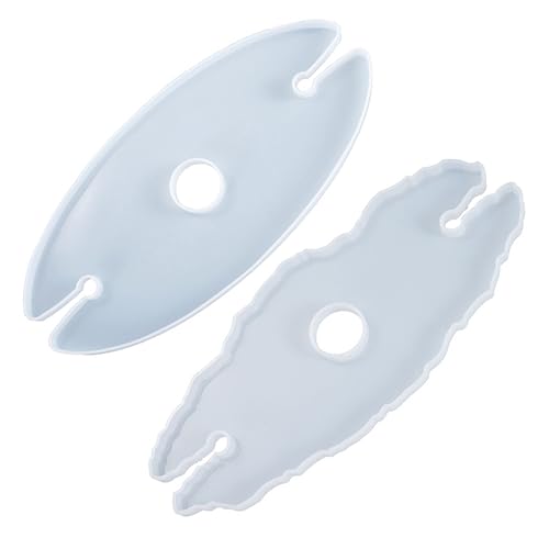 2Stücke Silikonform für DIY Untersetzer und Weinglas Halter Flexible Gießformen für Kunsthandwerk Langlebig und Sicher für Projekte und von OSALADI