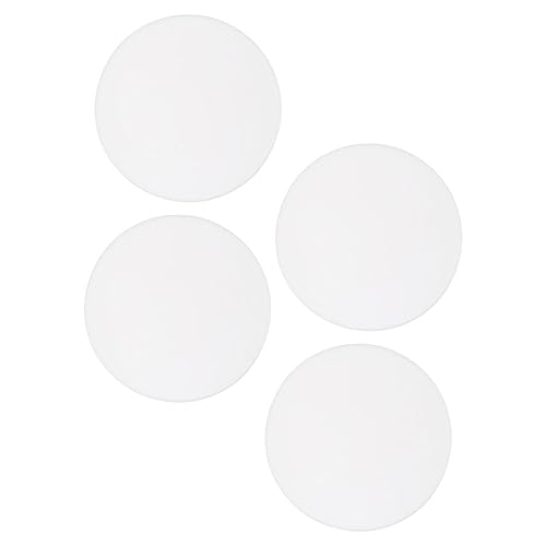 4Stücke Multifunktionale Silikon Wandschutzpads Runde Türstoßstangen Klebender Wandoberflächenschutz für Schutz Wandschäden Passend für Jede Wohnkultur von OSALADI