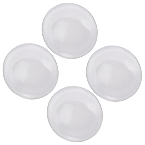 4Stücke Türgriffstopper Transparente Wandpuffer für Türschutz Selbstklebend Schalldämpfend Langlebig für Empfindliche Wände und Türen von OSALADI