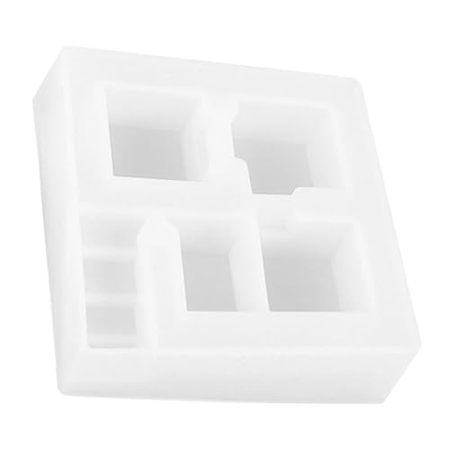 Blumenvase Silikonform für Diy Wiederverwendbare Pflanzgefäß Gießform Glatte Oberfläche für Zuhause und Bastelprojekte Design für Epoxidharz Hobby von OSALADI